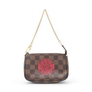 Louis Vuitton Damier Ebene T & B Mini Pochette Accessoires